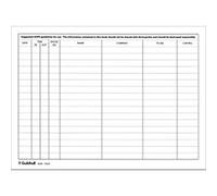 Guildhall Visitors Book Black 100 Pages T40Z