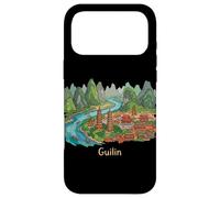 Guilin China Travel Souvenir City Landmark Gift Case for iPhone 17 Pro Max