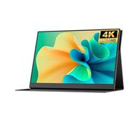 guiling-1986 Portable Monitor for Laptop 100% sRGB 400nit Brightness Second Screen Portable 16-inch 4K HD IPS External Portable Monitor