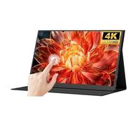guiling-1986 Portable Monitor for Laptop 4K HD 17.3-inch IPS 500nit Brightness External Screen for Mobile Phones, Laptops, Game Consoles Portable Monitor