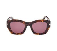 Guilliana Ft1083 Sunglasses - female - Tom Ford - Sunglasses - Brown - 52 MM - Accessories 52 MM