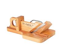 Guillotine à saucisson socle en hêtre lame inox