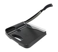 Guillotine Paper Cutter, A4 Manual Guillotine Paper Trimmer Up to 12 Sheets with Grid & Measuring Scales for Photo Card Craft Cutting