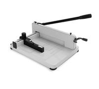 Guillotine Paper Cutter Heavy Duty 400 Sheet Capacity Paper Cutter 12 Inch for A4 Paper with HSS Blade, Industrial Commercial Trimmer for Office, School, Printing Shop