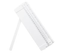 Guillotine Portable A4 Paper Cutter White with Ruler Foldable Design for Students Adjustable Precision Cutting Machine Compact Lightweight Ideal for School Office and Home Use