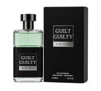 Guilt Guilty For Men Eau de Parfum 100ml | Long Lasting Men's EDP Fragrance Spray | Masculine Everyday & Evening Scent | 100ml Perfume Gift for Him