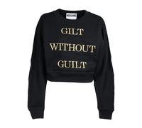 Guilt Without Guilty Sweatshirt - female - Moschino - Sweatshirts - Black - L - Sweatshirts & Hoodies L
