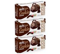 GuiltFree Sugar Free Brownie Cookies 128g - Pack of 3 | No Added Sugar Snack Biscuits | Diabetic Friendly Everyday Treat