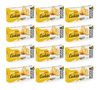 GuiltFree Sugar Free Butter Cookies 135g - Pack of 12 | Diabetic Friendly No Added Sugar Biscuits | Snack for Tea, Everyday Enjoyment & Gifts