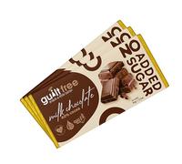 GuiltFree Sugar Free Chocolate Bar 70g No Added Sugar chocolate Sugar Free chocoalte Keto for Diabetic Friendly Perfect for Gift Hamper Basket Box Collection (Pack 3, Milk Chocolate 40% Cocoa)