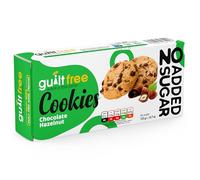 GuiltFree Sugar Free Chocolate Hazelnut Cookies 135g - Pack of 1 | Diabetic Friendly & No Added Sugar Snack | Gift & Everyday Treat