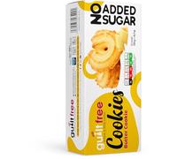 GuiltFree Sugar Free Cookies 128g No Added Sugar Biscuits Sugar Free Cookie Biscuit Keto for Diabetic Friendly Gift Hamper Basket Box Collection (Butter Cookies)