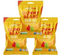 Guiltfree Sugar Free Gummy Bear Sweet Jelly Gummy Bears Sweets | Sugarless Gummies for Diabetic Gift Hamper Basket Available - Perfect for Gifting | 3 x 75g Resealable Pack