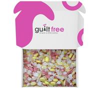 Guiltfree Sugar Free Rhubarb and Custard Sweets Retro Classic Sweet Hard Boiled Hard Sweets | for Diabetic Gift Hamper Basket Available - Perfect for Gifting | (1Kg)