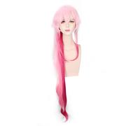 Guilty Crown Yuzuriha Inori Anime Cosplay Wig Synthetic Wigs for Halloween Cosplay Party
