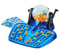 Guilty Gadgets BINGO LOTTO GAME 48 CARDS 100 COVERING CHIPS 90 BINGO BALLS AND THE BINGO BALL DISPENSER (Randomly selected from 3 colour)