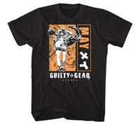 Guilty Gear Strive May Men's T Shirt Anime Characters Arc Video Game Black