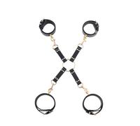 Guilty Pleasure BDSM Premium Hog Tie Set Black One Size