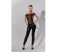 GUILTY PLEASURE Datex Catsuit Black S