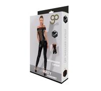 GUILTY PLEASURE Datex Catsuit Black XL