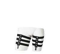 GUILTY PLEASURE Datex Leg Garter Belt Black S/M