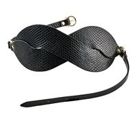 Guilty Pleasure Eclipse Beacon Braided Bondage Blindfold Black