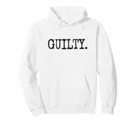 GUILTY. THE WORK GUILTY ON A TEE (Black) Pullover Hoodie