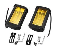 Guindxan 2PCS Waterproof 5inch 72W LED Work Light for Driving Fog Lamp Offroad Truck SUV