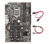 Guindxan B250B ETH Mining Motherboard+SATA Cable+Switch Cable LGA1151 DDR4 12XGraphics Card Slot MSATA SATA3.0 for BTC