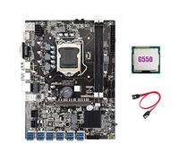 Guindxan B75 ETH Mining Motherboard 12 PCIE to USB Adapter+G550 CPU+SATA Cable LGA1155 DDR3 MSATA B75 USB BTC Motherboard