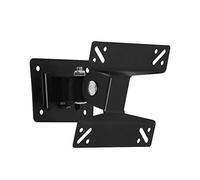 Guindxan Universal Wall Mount Stand for 15-27inch LCD LED Screen Height Adjustable Monitor Retractable Wall for VESA Tv Bracket