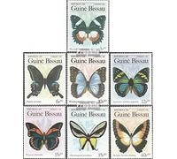 Guinea-Bissau 811-817 (complete.issue.) unmounted mint/never hinged ** MNH 1984 Butterflies (Stamps for collectors) Butterflies