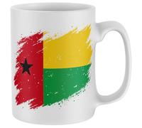 Guinea-Bissau Independence Mug - Torn Badge Design Tea Coffee Cup for Patriots - Patriotic Country Pride Gift - 11oz