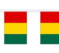 Guinea Bunting - Africa - 9 Metre Bunting - Polyester - 30 Flags Per 9M Length - FlagSuperstore