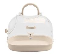Guinea Carrier - Small Animals Carry Travel Case | Breathable, Transparent, Hamster Travel Carrier With Water Bottle For Hedgehog, Mice, Traveling, Going Out