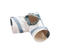 Guinea Corner Tunnel, Portable Corner Tunnel Warm Nest Tube, Small Animal Hideout Hedgehog Corner Ferret Hamster For Rat