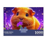 Guinea Pig, 1000-piece Jigsaw Puzzle, Competitive Tabletop Challenge Introducing Timed Goals Scoring Excitement, Entertaining Activity Suitable for Friendly Contests Group Play, Suitable for Ages 12+,