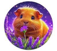 Guinea Pig 1000 Piece Jigsaw Puzzle for Women, Men Small Pet Challenging Puzzles Challenge Games Fun Present & Activity 1000pcs (67.5x67.5cm)