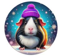 Guinea Pig 1000 Piece Jigsaw Puzzle for Women, Men Small Pet Colourful Jigsaws Educational Games Great Gift 1000pcs (67.5x67.5cm)
