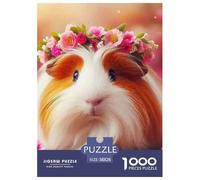 Guinea Pig, 1000-piece Jigsaw Puzzle, Structured Thinking Challenge Offering Purposeful Engagement Away from Screens, Enjoyable Independent Pastime Cultivating Resilience Focus Control, Suitable for A