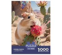 Guinea Pig 1000 Piece Paper Jigsaw Puzzles Challenging & Brainteasing Beautiful Decoration for Adults And Kids 38x26cm/1000pcs