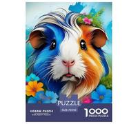 Guinea Pig 1000 Pieces Cute Animal Paper Jigsaw Puzzle - Impossible Decoration for Adults & Kids | 70x50cm/1000pcs