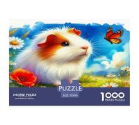 Guinea Pig 1000 Pieces Jigsaw Puzzles with Paper Art Creativity & Gift Giving Families Fit Stunning Puzzle 70x50cm/1000pcs