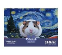 Guinea Pig 1000 Pieces Wildlife Paper Jigsaw Puzzle Impossible Puzzle Educational Games for Adults And Kids 70x50cm/1000pcs