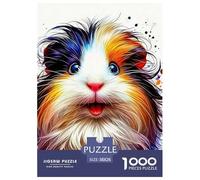 Guinea Pig 1000 Puzzles Adults Puzzle Kids Age Gifts Family Games Animal Unique Gifts Decompression 38x26cm/1000pcs
