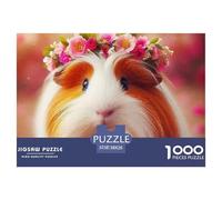 Guinea Pig 1000 Puzzles Adults Puzzle Kids Age Gifts Puzzle Game Animal Home Decoration Challenging & Brainteasing 38x26cm/1000pcs