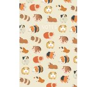 Guinea Pig - A5 Notebook - 100 Lined Pages (Cream)