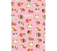 Guinea Pig - A5 Notebook - 100 Lined Pages (Pink)