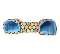 Guinea Pig Baby Hidden Tunnel Bed - Washable Polyester Small Animal House/Cave | All-Season Comfort for Rabbits, Ferrets, Hamsters | Pet Game & Rest Space