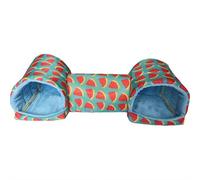 Guinea Pig Baby Hidden Tunnel Bed, Washable Small Animal House, Comfortable Small Animal cave, Suitable for Games and Resting Pets Such as Cats, Rabbits, Ferrets, Hamsters